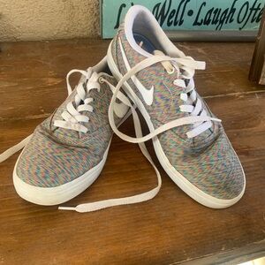 Colorful Nike Sneakers with White Accents